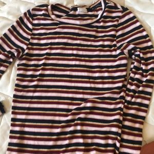 Long sleeve crop top